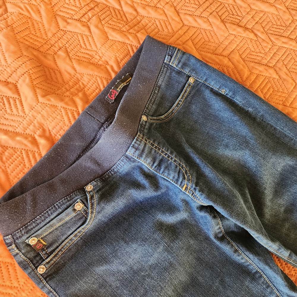 AG Adriano Goldschmied Dark Blue Jeggings